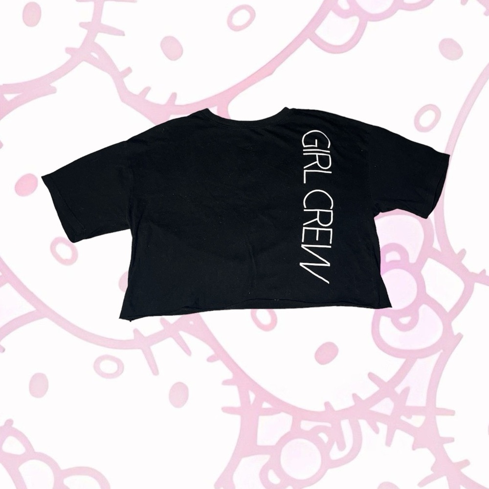 City Streets Brand “Girl Crew” Lounge Crop-Top 🖤⭐️